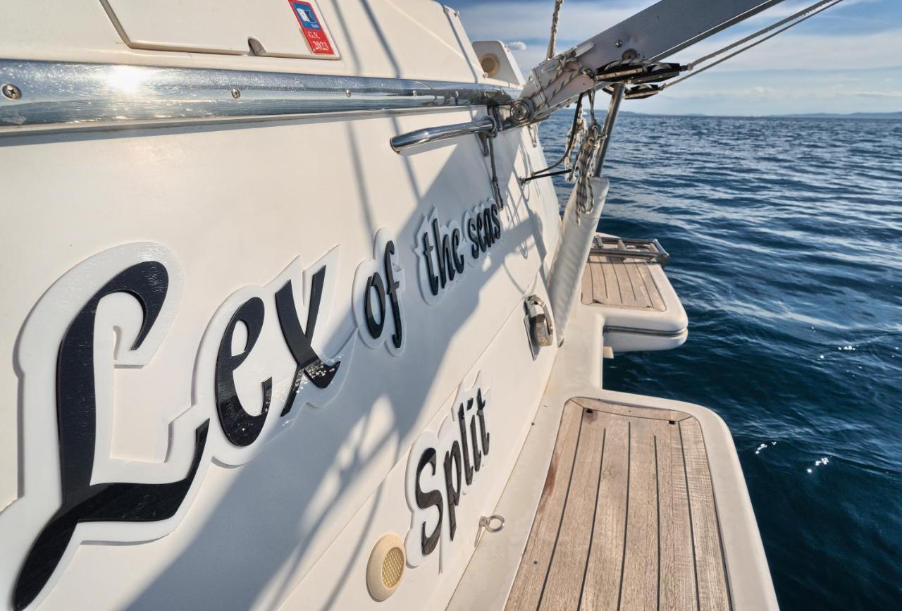 Luxury Yacht - Lex Of The Seas Hotell Split Eksteriør bilde